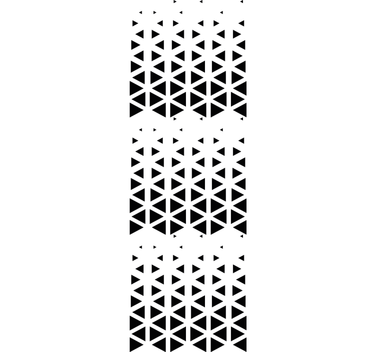 사무실 블라인드 기하학적 그라데이션 효과 - TenStickers