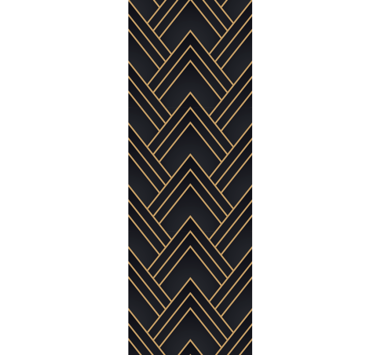 사무실 블라인드 기하학적 캐스케이드 - TenStickers