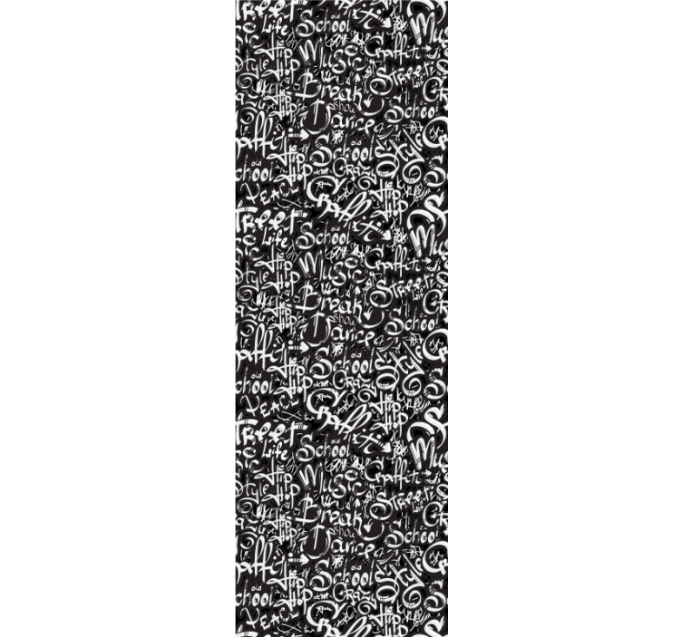 청소년용 블라인드 그래피티 태그 디자인 - TenStickers