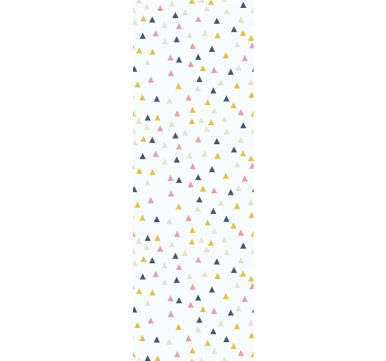 모던 블라인드 미니멀 삼각 패턴 - TenStickers