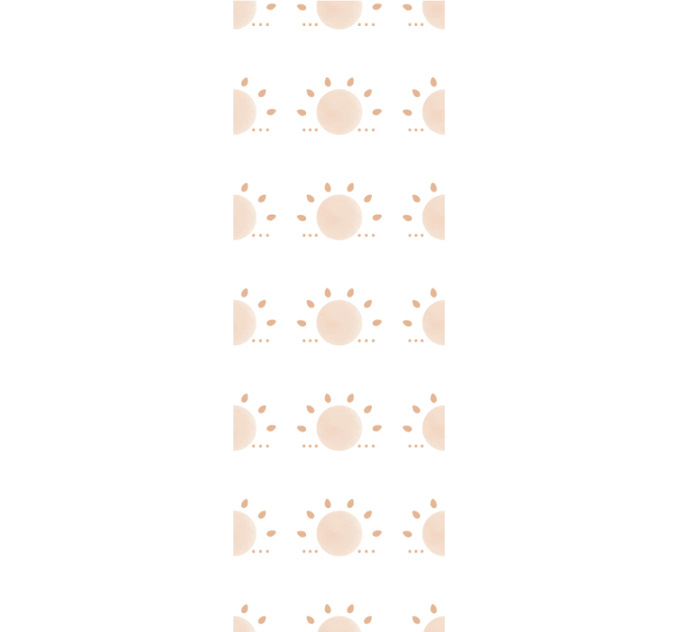 에스토르 베이지 추상 미니멀 썬 - TenStickers