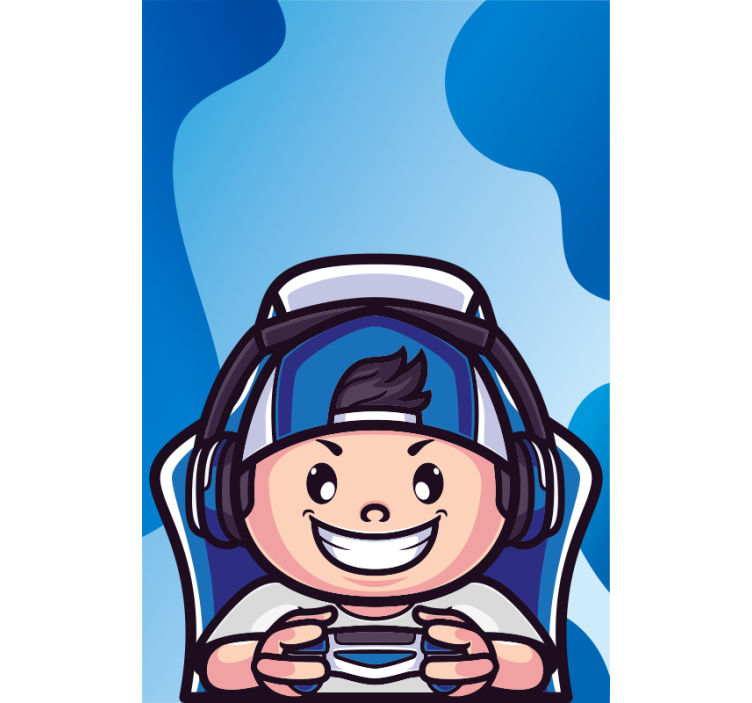 괴짜 블라인드 쾌활한 성격 - TenStickers