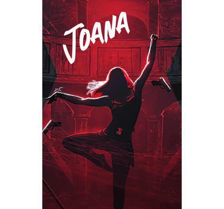 개인 맞춤형 블라인드 역동적인 댄스 포즈 - TenStickers