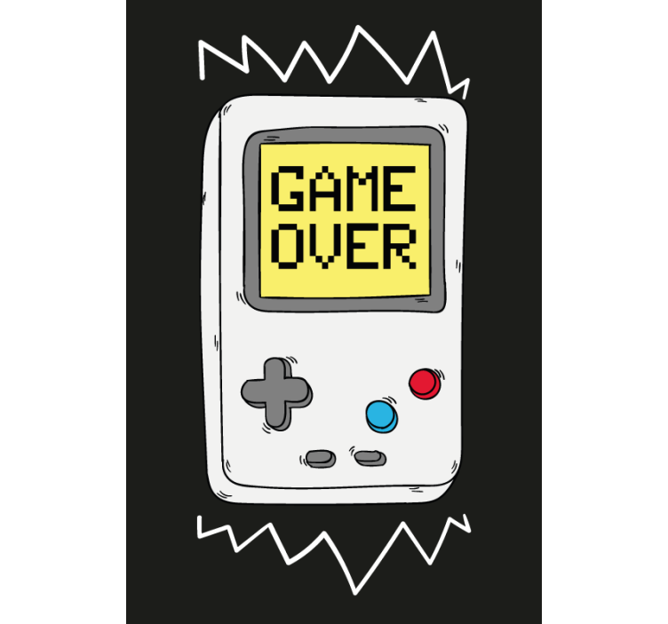 레트로 콘솔 괴짜 롤러 블라인드 - TenStickers