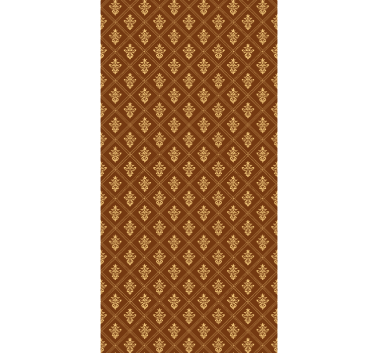 승인된 블라인드 화려한 황금 패턴 - TenStickers