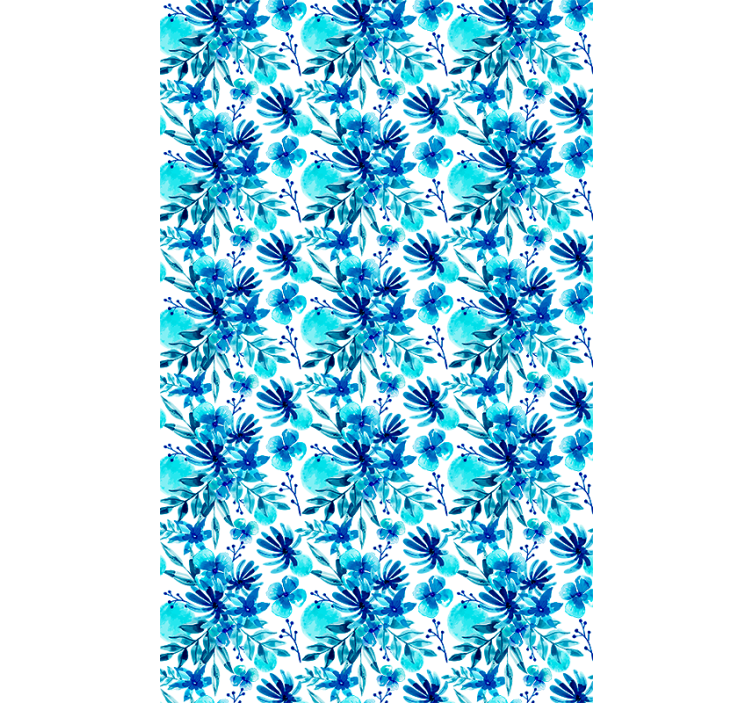 파란 대 수리와 수선화 꽃 블라인드 - TenStickers