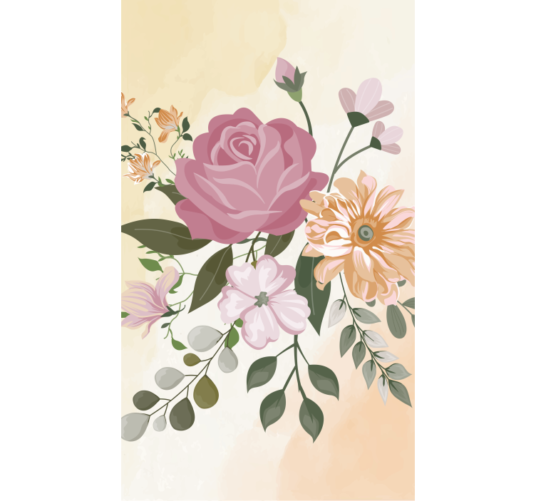 현실적인 꽃과 식물 블라인드 - TenStickers