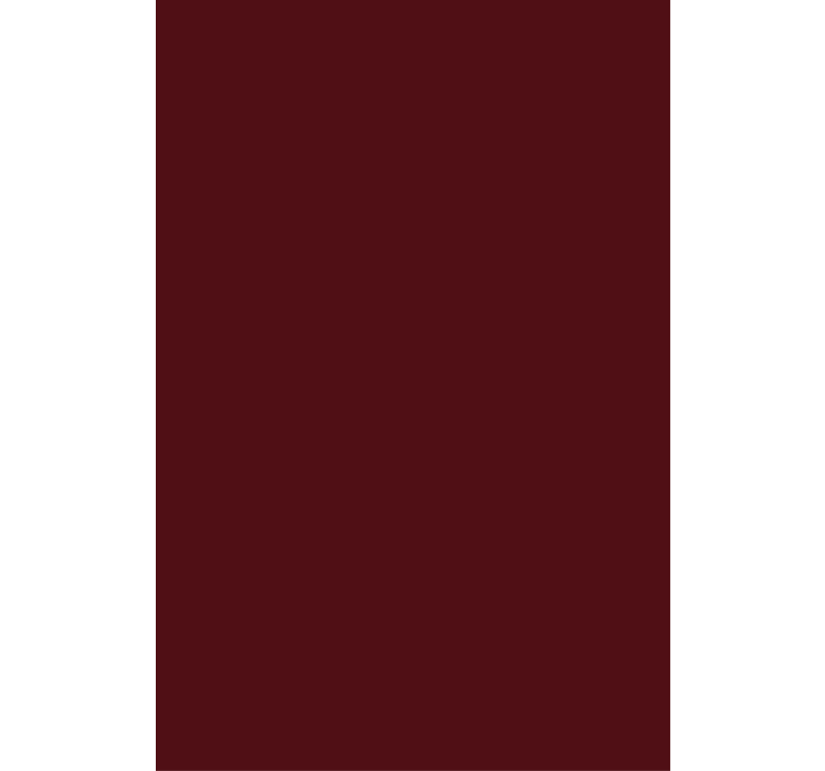 버건디 레드 컬러 롤러 블라인드 디자인 - TenStickers