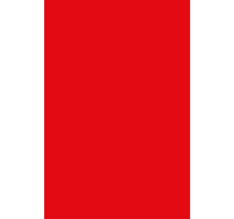 블랙아웃 롤러 블라인드 생생한 레드 블록 - TenStickers