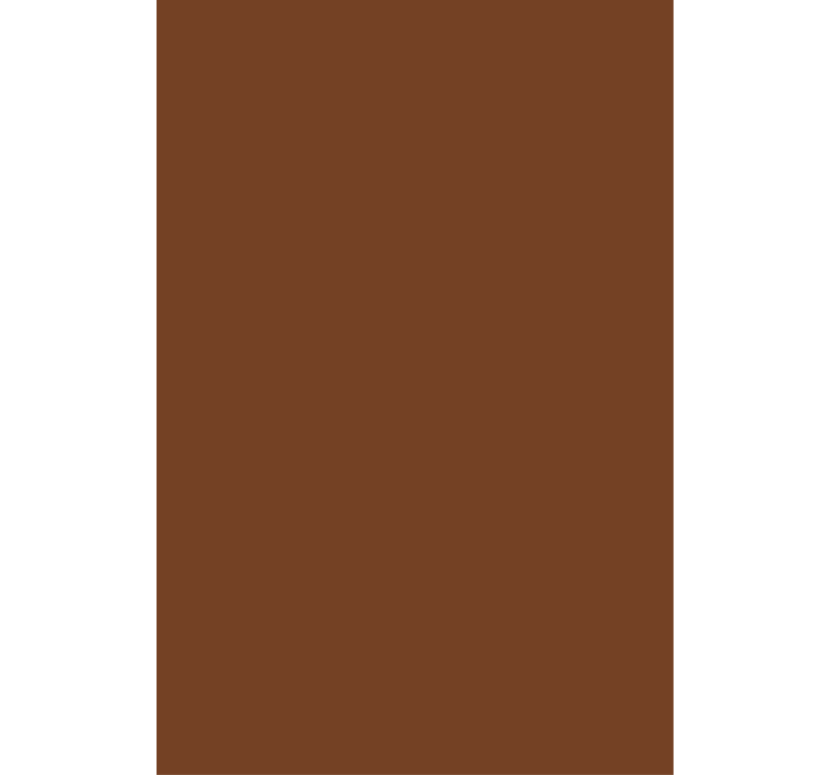 간단한 갈색 주방 블라인드 - TenStickers