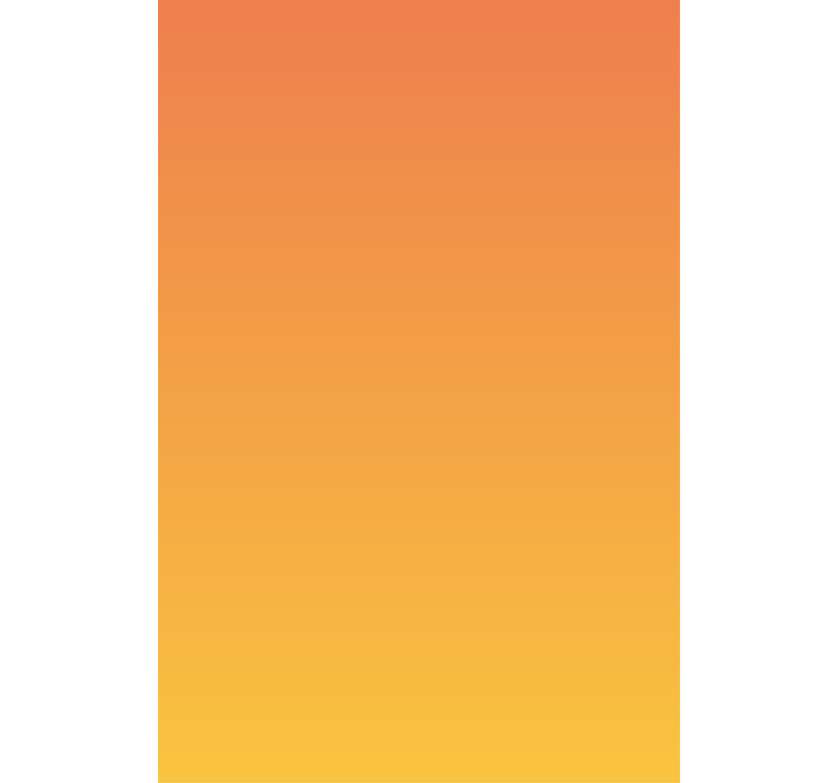 블랙아웃 롤러 블라인드 그라데이션 오렌지 색상 - TenStickers