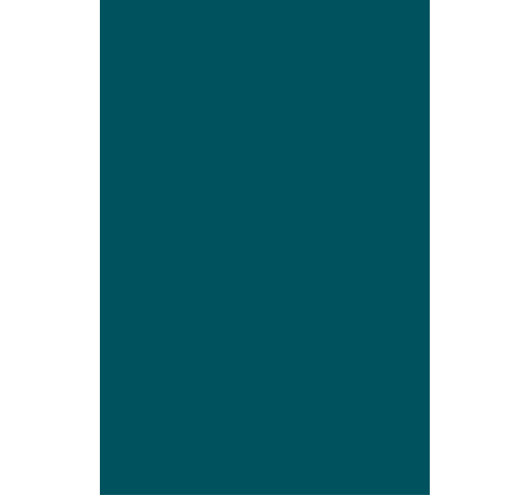 녹색 거실 블라인드와 혼합 된 파란색 - TenStickers