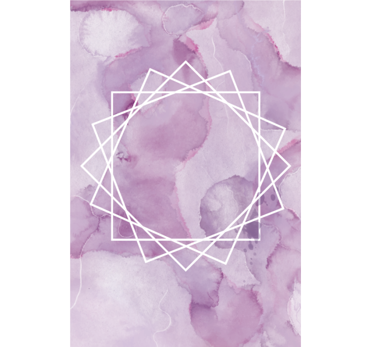 텍스처와 모티프가 있는 블라인드 아쿠아렐라 엘레강트 스타 - TenStickers