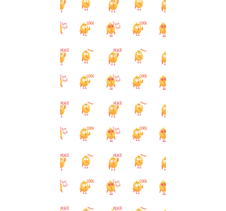 동물이 있는 블라인드 귀여운 새들의 표정 - TenStickers