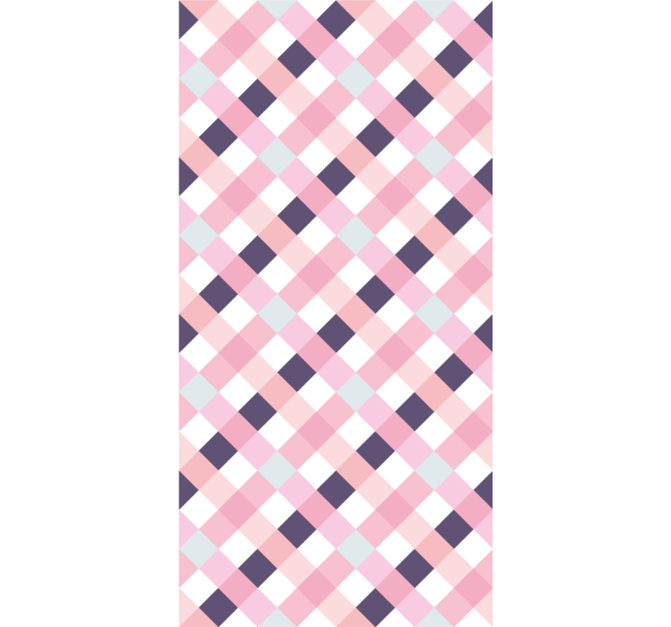 모던 블라인드 다이아몬드 패턴 하모니 - TenStickers