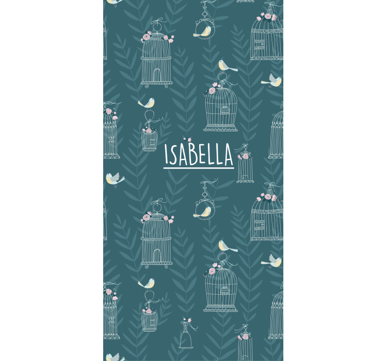 북유럽 꽃 맞춤 인쇄 창 그늘 - TenStickers