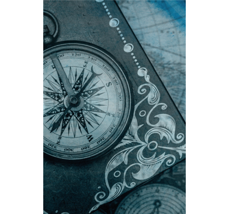 기타 블라인드 나침반 디자인 요소 - TenStickers