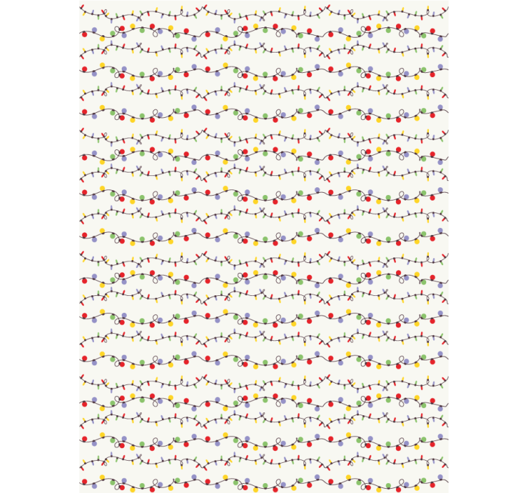 아동용 블라인드 다채로운 전구 조명 - TenStickers