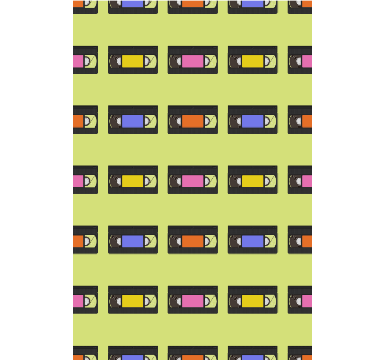 괴짜 블라인드 레트로 비디오 테이프 - TenStickers