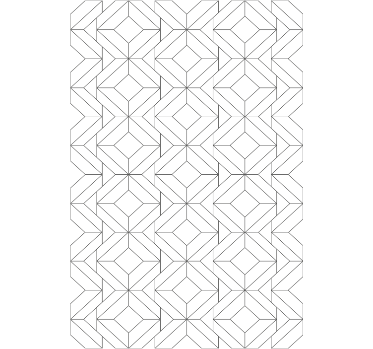 모던 블라인드 기하학적 도형 블록 - TenStickers