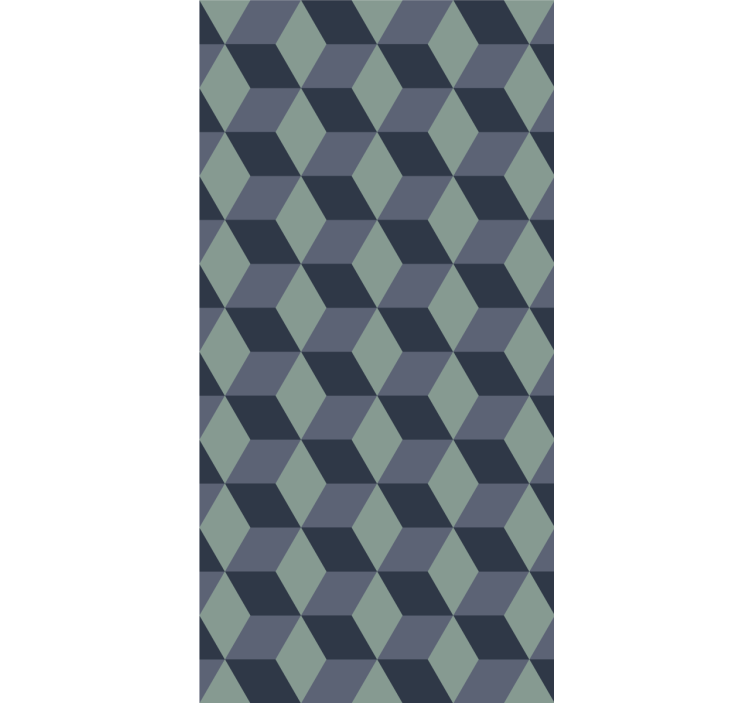 모던 블라인드 기하학적 도형 정리 시스템 - TenStickers