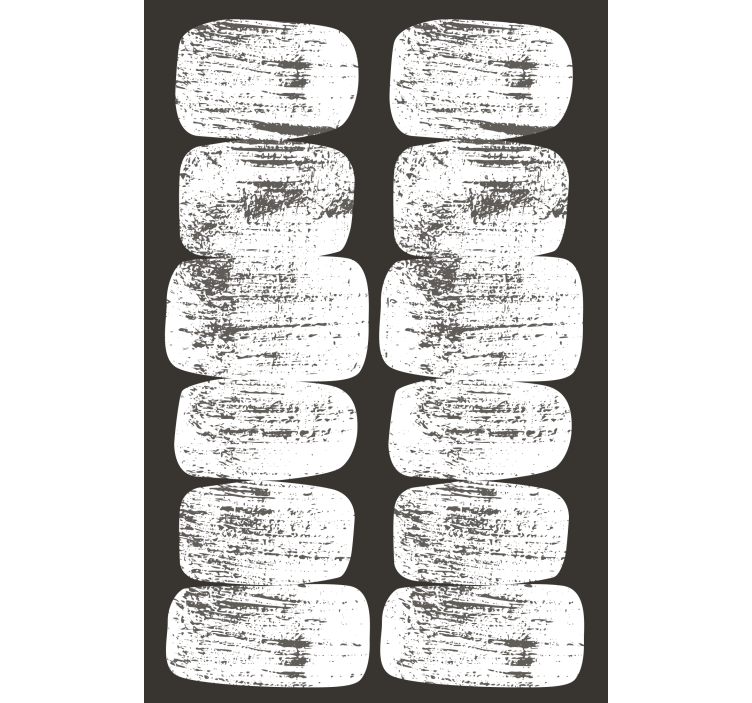 텍스처와 모티프가 있는 블라인드 추상 붓터치 - TenStickers