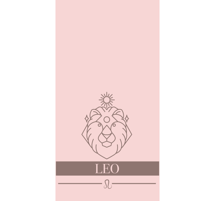 신체적 시각 장애인 사자자리 상징 - TenStickers