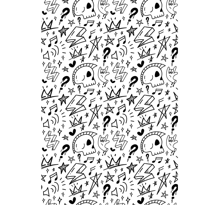 멋진 표지판 패턴 십대 블라인드 - TenStickers