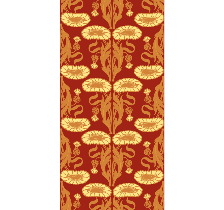 승인된 블라인드 아트 누보 - TenStickers