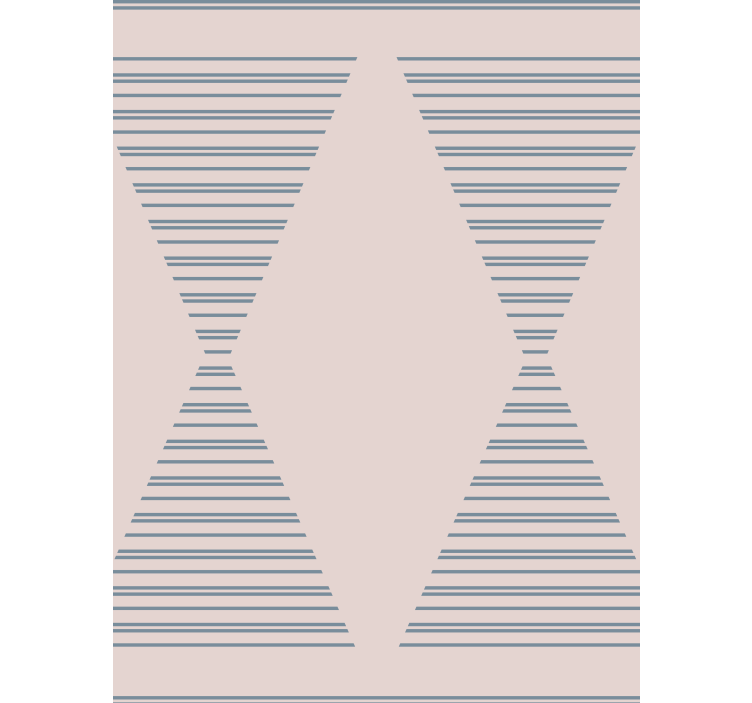 모던 블라인드 우아한 스트라이프 패턴 - TenStickers