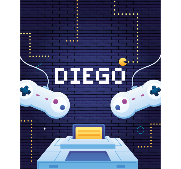 비디오 게임 커스텀 프린트 윈도우 셰이드 - TenStickers