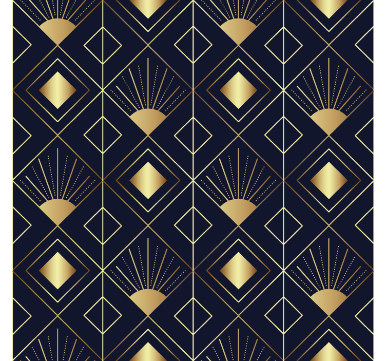 우아한 블라인드 아르데코 스타일 - TenStickers