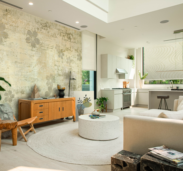 현관 블라인드 미세한 물결 패턴 - TenStickers