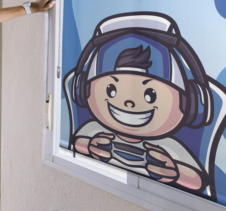 괴짜 블라인드 쾌활한 성격 - TenStickers