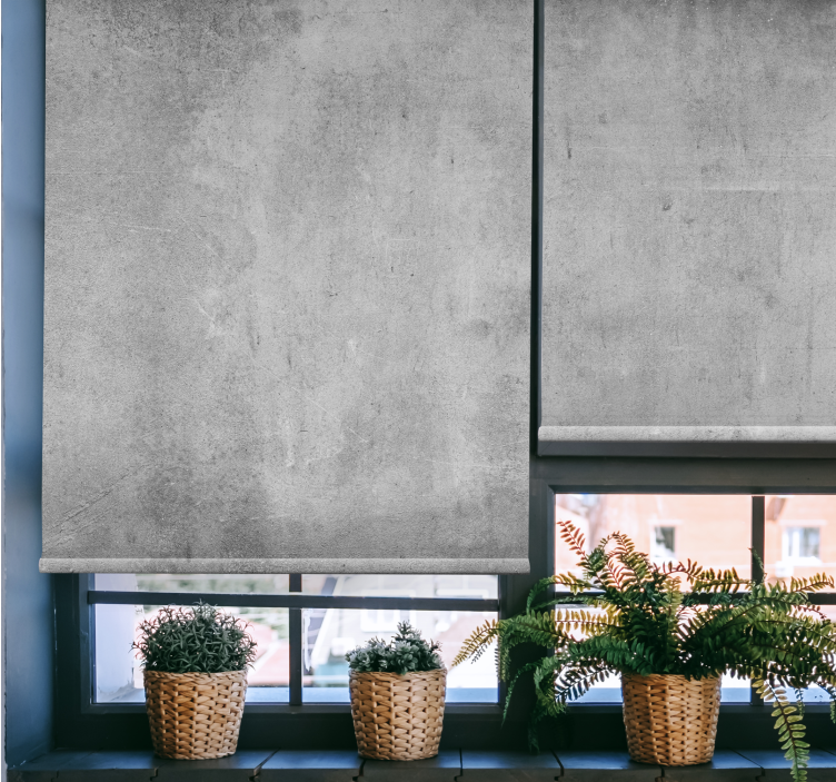 시멘트 "인더스트리얼 스타일"거실 블라인드 - TenStickers