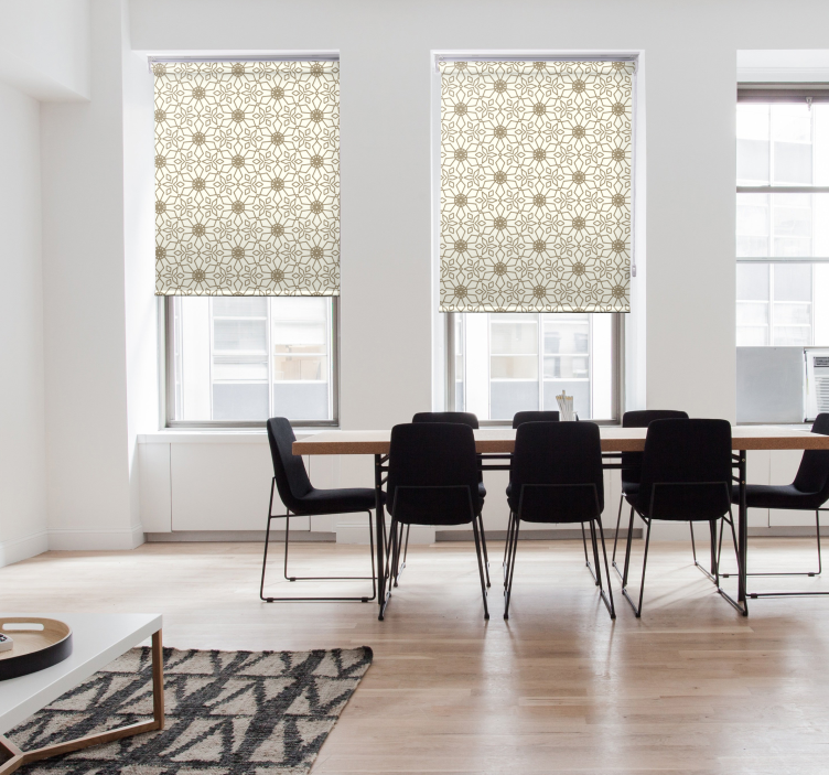 세라믹 지오 텍스처 및 패턴 블라인드 - TenStickers