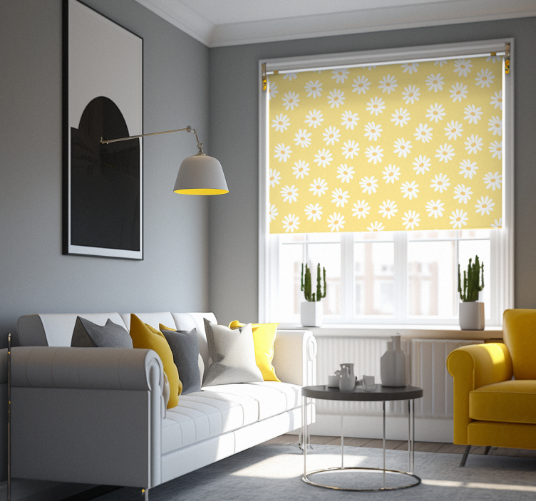 아기를위한 데이지 꽃 현대 장님 - TenStickers