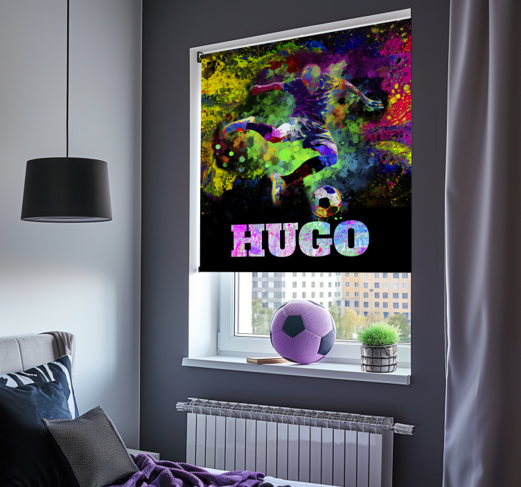 블라인드 풋볼 화려한 디자인 - TenStickers