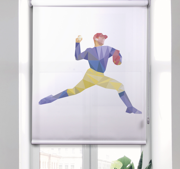 기하 선수 스포츠 블라인드 - TenStickers