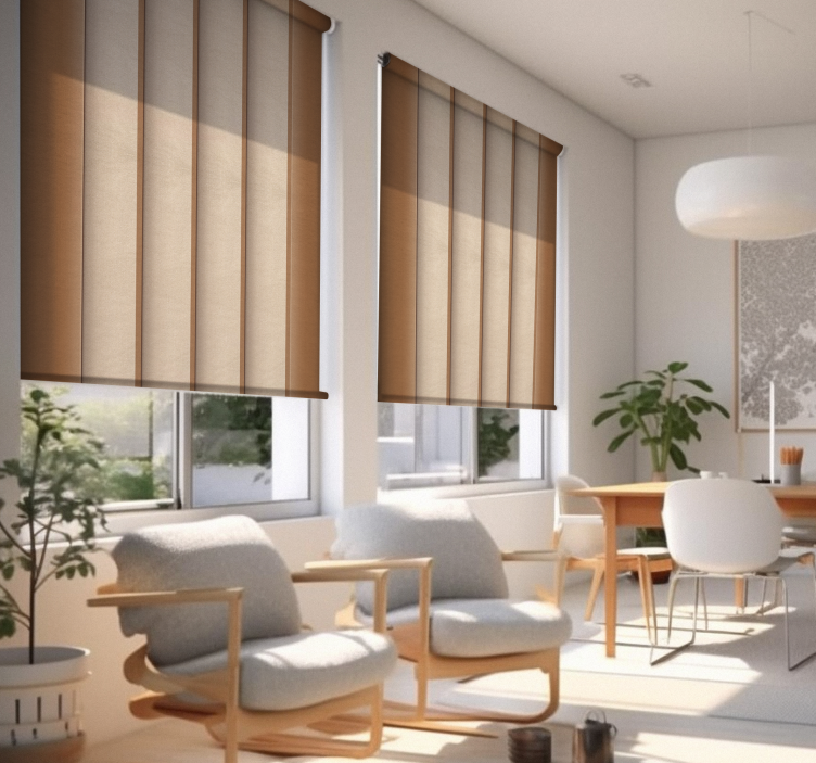 에스토르 베이지 일본식 패널 질감 - TenStickers