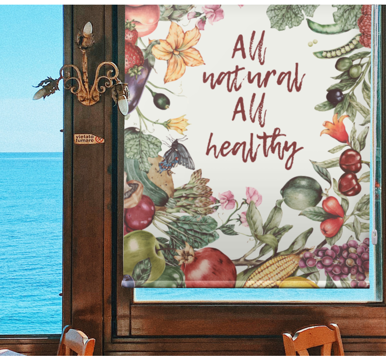 주방 블라인드 자연 친화적이고 건강한 - TenStickers