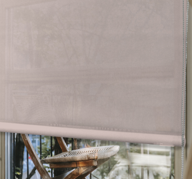 라이트 핑크 발코니 블라인드 - TenStickers