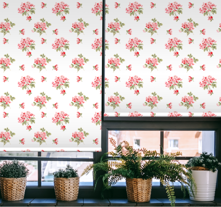 현관 블라인드 빈티지 우아한 배치 - TenStickers