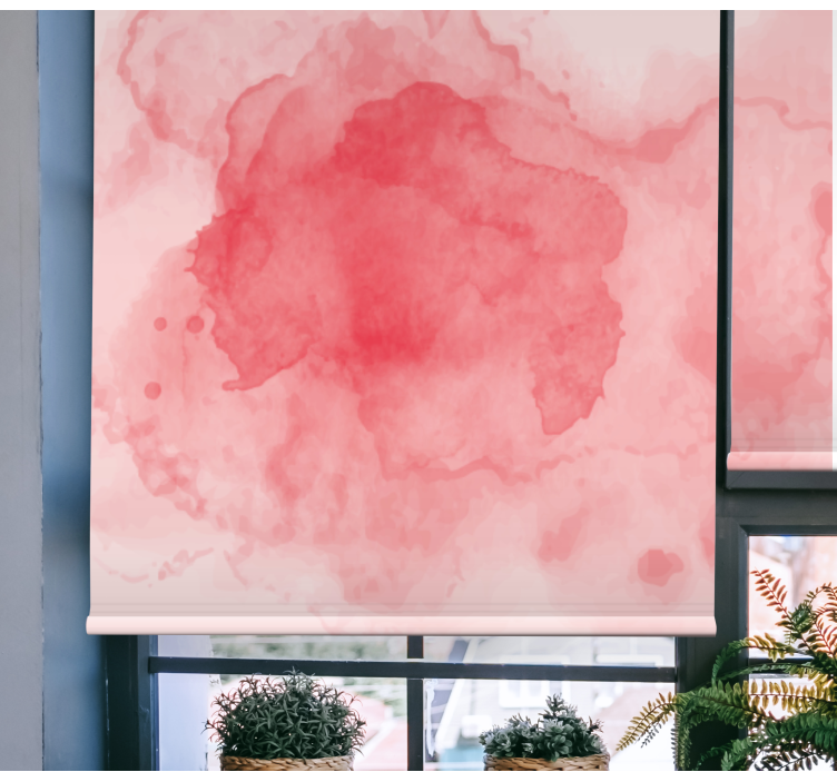 텍스처와 모티프가 있는 블라인드 부드러운 수채화 패턴 - TenStickers