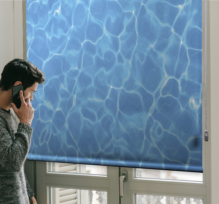 물 질감과 패턴 블라인드 - TenStickers