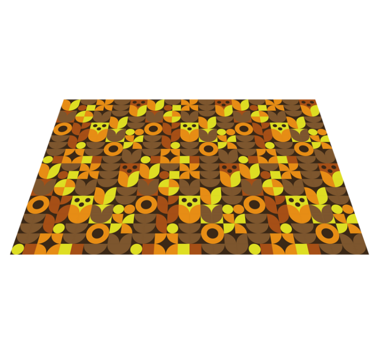 벽난로 카프리초소 화려한 기하학적 패턴 - TenStickers