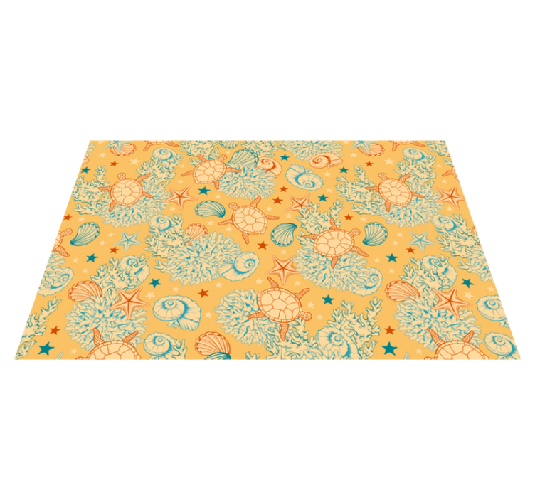 벽난로 카프리초소 조개 무늬 식기 세트 - TenStickers