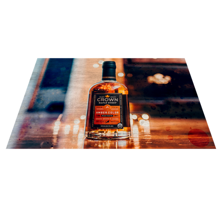 벽난로 카프리초소 안개가 있는 병 - TenStickers