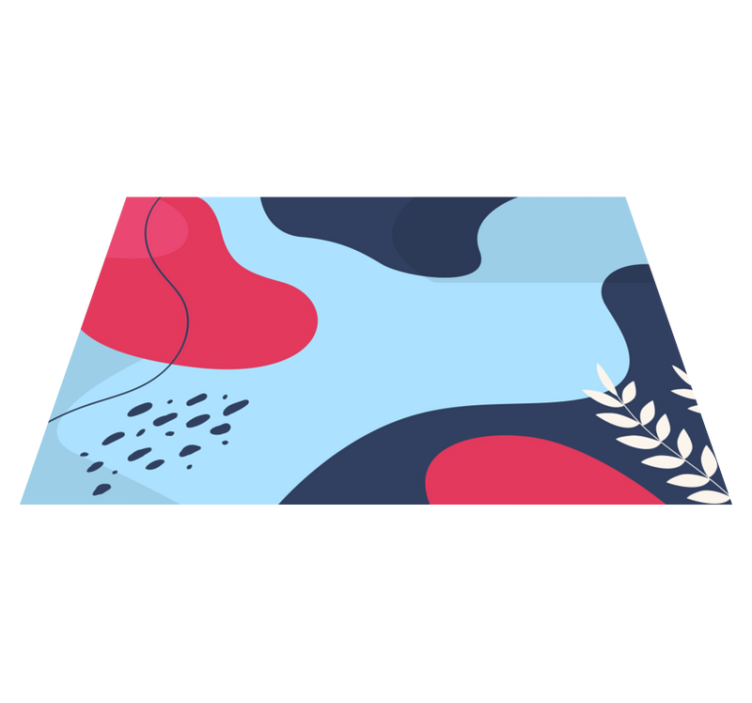 벽난로 카프리초소 다채로운 추상 형태 - TenStickers