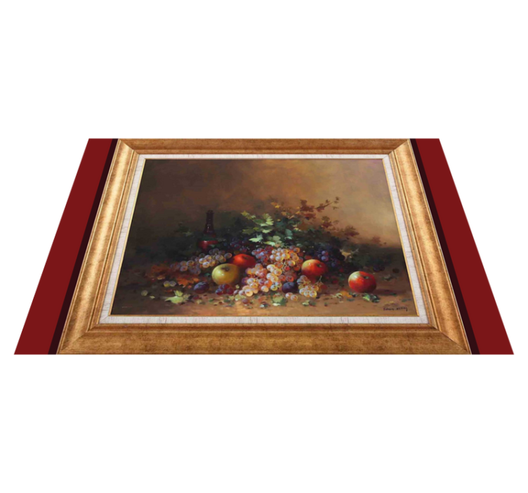 벽난로 카프리초소 과일 배열 아트워크 - TenStickers